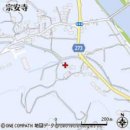 高知県高知市宗安寺39周辺の地図