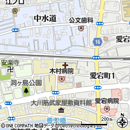 高知県高知市寿町9-17周辺の地図