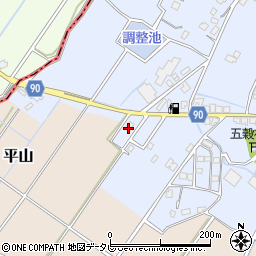 福岡県嘉麻市飯田252-11周辺の地図
