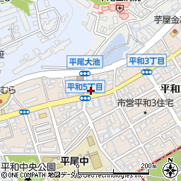 福岡市管工事協同組合周辺の地図