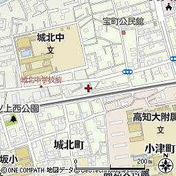 株式会社高新販売オリコミ社　新聞部門城北販売所周辺の地図