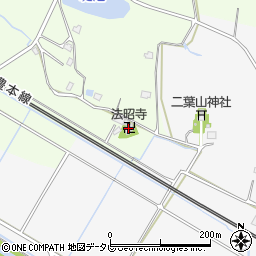法昭寺周辺の地図