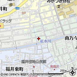 高知県高知市南万々176-11周辺の地図