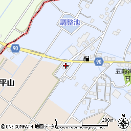 福岡県嘉麻市飯田252-2周辺の地図