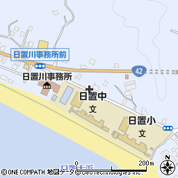 日置川町役場前周辺の地図