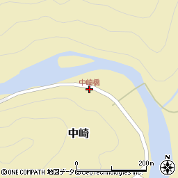 中崎橋周辺の地図