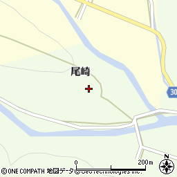 徳島県海部郡海陽町尾崎尾崎周辺の地図