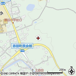 福岡県田川郡添田町添田517-1周辺の地図