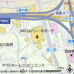 銀志朗　福重店周辺の地図
