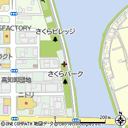 高知県高知市南久保12周辺の地図
