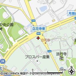 博多警察署月隈交番周辺の地図