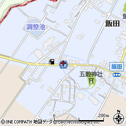 福岡県嘉麻市飯田500周辺の地図