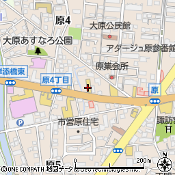 九州マツダ原店周辺の地図
