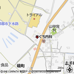 大分県豊後高田市玉津1612-2周辺の地図
