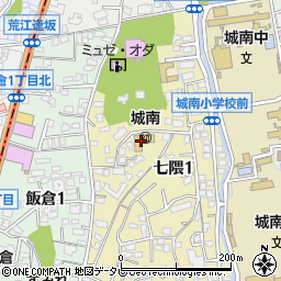 城南幼稚園周辺の地図