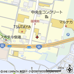 高知県南国市篠原105-1周辺の地図