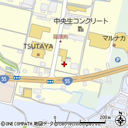 高知県南国市篠原105-1周辺の地図