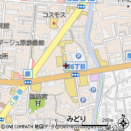 福岡トヨペット　原店周辺の地図
