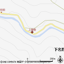 上屋敷周辺の地図