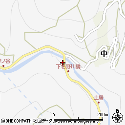 高知県吾川郡仁淀川町下名野川1163周辺の地図