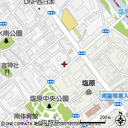 有限会社安武万正堂周辺の地図