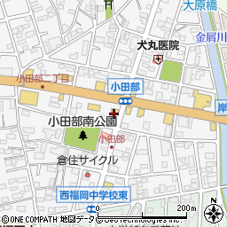 ローソン小田部二丁目店周辺の地図