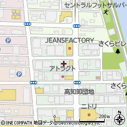 ＤＲＵＧＯＮ高知店周辺の地図