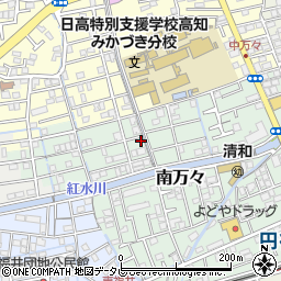 高知県高知市南万々147周辺の地図