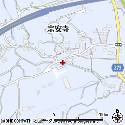 高知県高知市宗安寺767周辺の地図