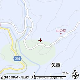 高知県安芸郡芸西村久重甲周辺の地図