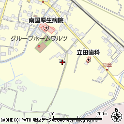 高知県南国市立田1147周辺の地図