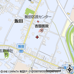 福岡県嘉麻市飯田161-19周辺の地図