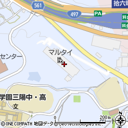 株式会社マルタイ本社・福岡工場周辺の地図