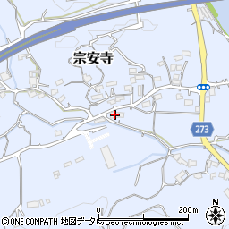 高知県高知市宗安寺773周辺の地図