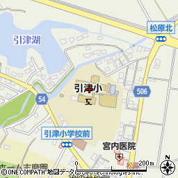 糸島市立引津小学校周辺の地図