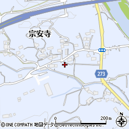 高知県高知市宗安寺776周辺の地図