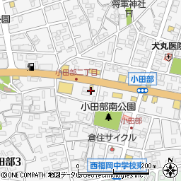 月島 小田部店周辺の地図