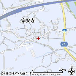 高知県高知市宗安寺774-7周辺の地図