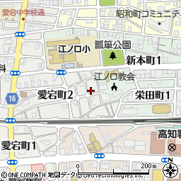 福留菊水堂周辺の地図