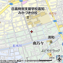 高知県高知市南万々144-19周辺の地図