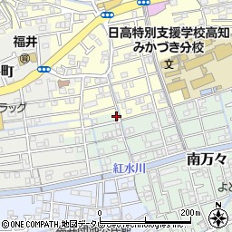 高知県高知市南万々182-13周辺の地図