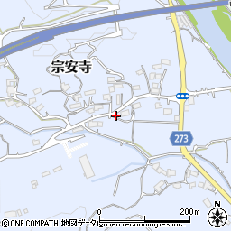 高知県高知市宗安寺801周辺の地図