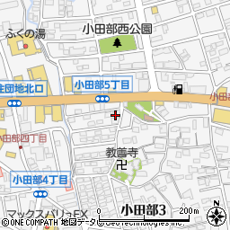 リバーサイド小田部周辺の地図