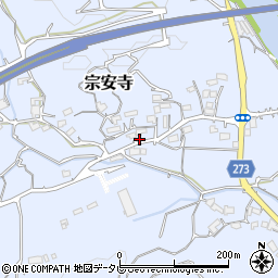 高知県高知市宗安寺772周辺の地図