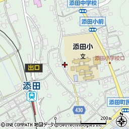 福岡県田川郡添田町添田1253-4周辺の地図