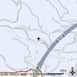 高知県高知市宗安寺391周辺の地図