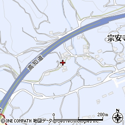 高知県高知市宗安寺719周辺の地図