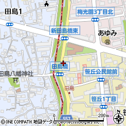 金子自転車商会周辺の地図