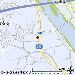 高知県高知市宗安寺890周辺の地図