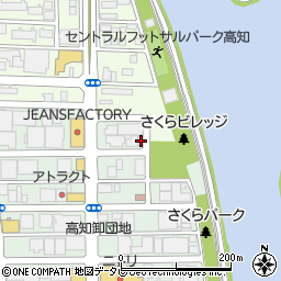 高知県高知市南久保16-17周辺の地図